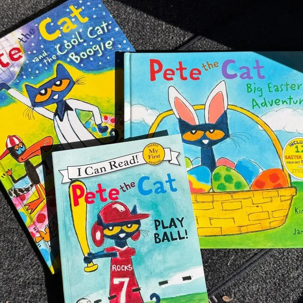 3/$25 🪩 Pete the Cat Story Book Bundle | Toddler + Child Books